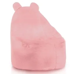 Teddy Kids Bean Bag Chair - Yeti Faux Fur