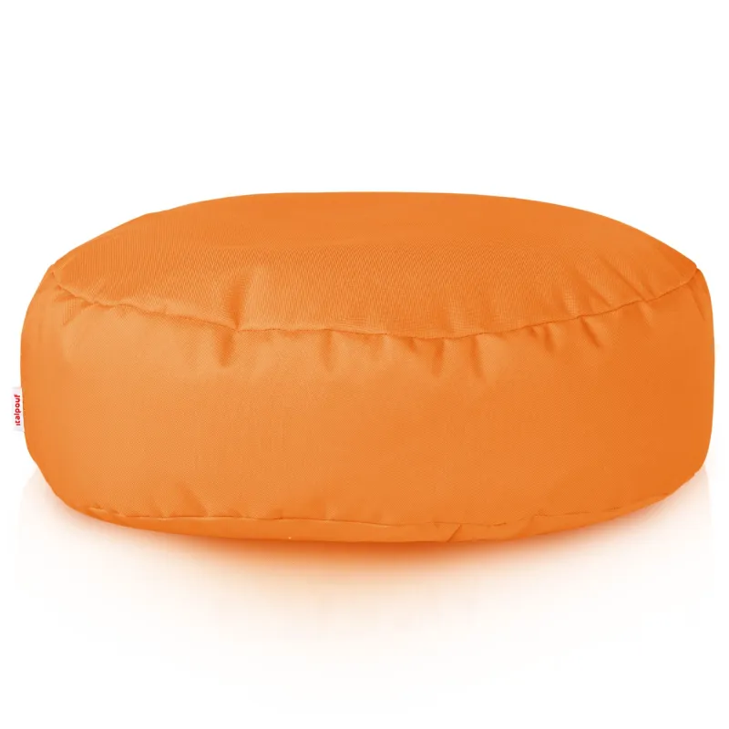 Round Footstool Pouffe - Outdoor Pro Waterproof