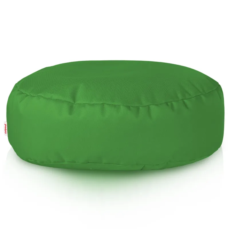 Round Footstool Pouffe - Outdoor Pro Waterproof