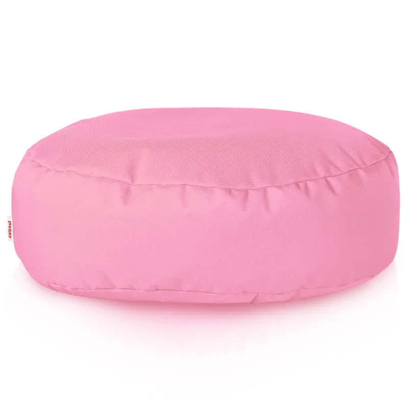 Round Footstool Pouffe - Outdoor Pro Waterproof