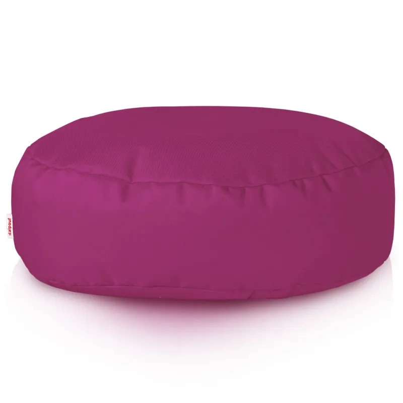 Round Footstool Pouffe - Outdoor Pro Waterproof