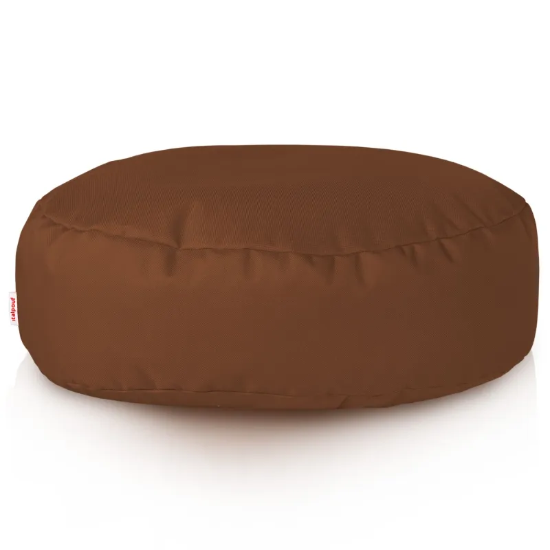 Round Footstool Pouffe - Outdoor Pro Waterproof