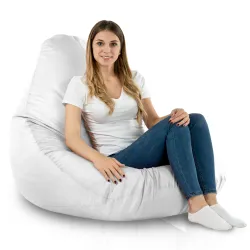 Trendy bean bag for stylish outdoor seating and relaxation