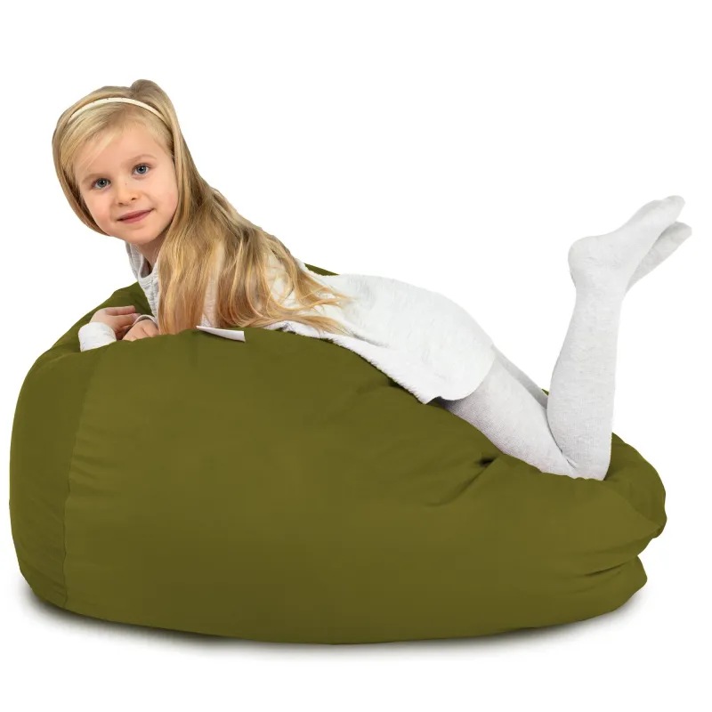 Kids Bean Bag Chair L - Soft Velvet – view 97