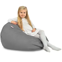 Kids Bean Bag Chair L - Soft Velvet – view 75