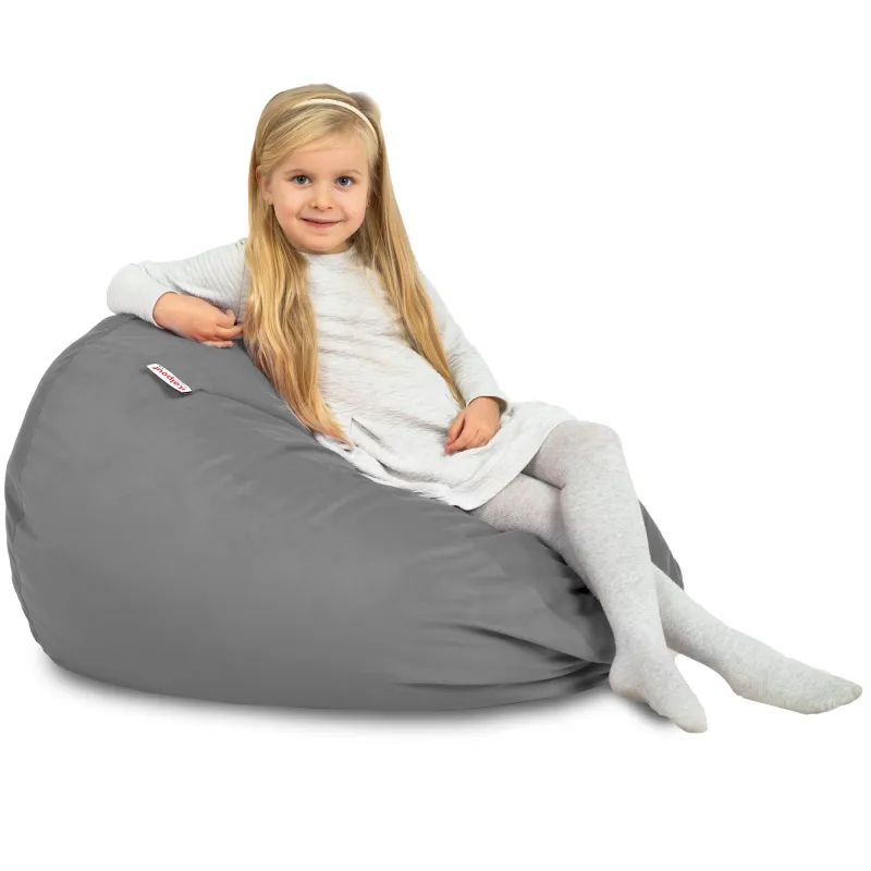 Kids Bean Bag Chair L - Soft Velvet – view 75