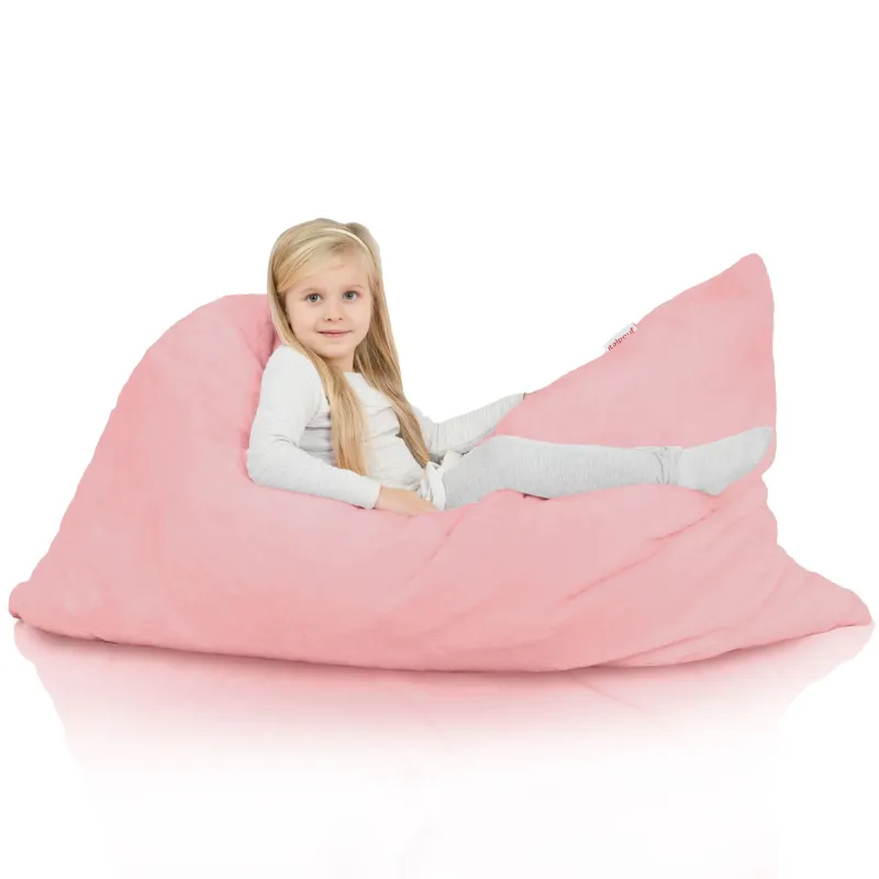 Large Floor Cushion XL for Kids - Yeti Faux Fur – view 10