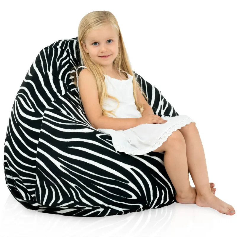 Kids Bean Bag Chair L - Premium Printed Fabric – view 44
