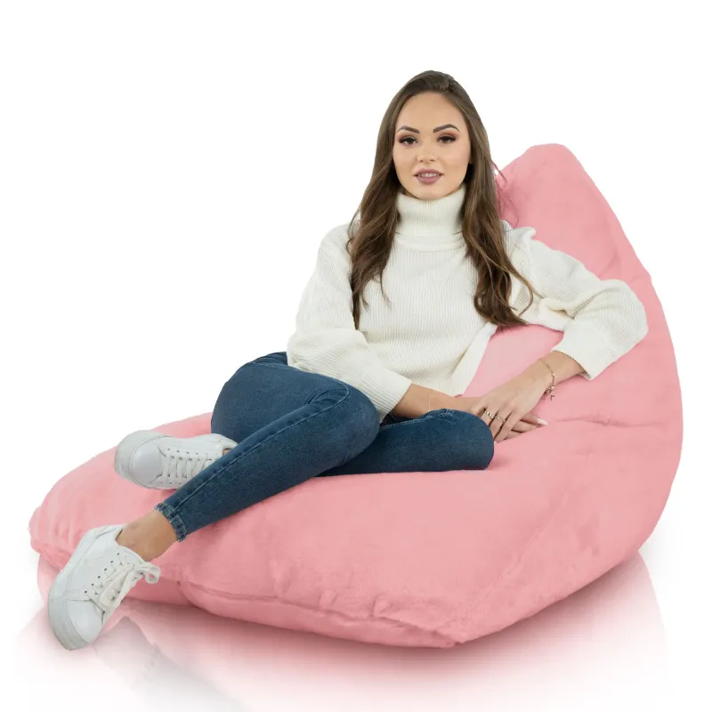 Bermuda XL Floor Seat Bean bag - Yeti Faux Fur – view 8