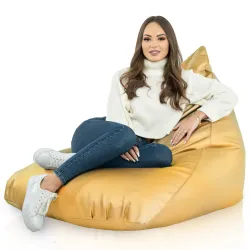 Soft and durable bean bag, perfect for kids' rooms or play areas