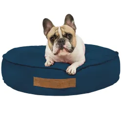 Round pet bed for dog and cat 50 cm - Soft Velvet – view 26