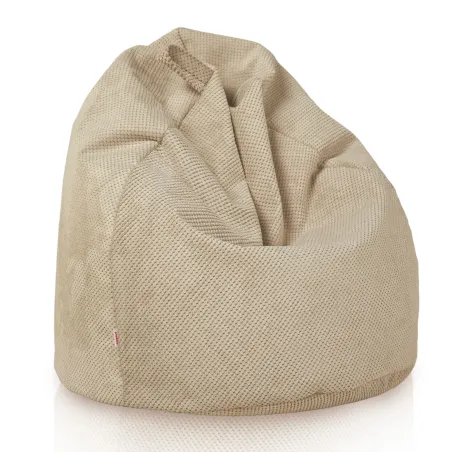 Beige Dot bean bag children