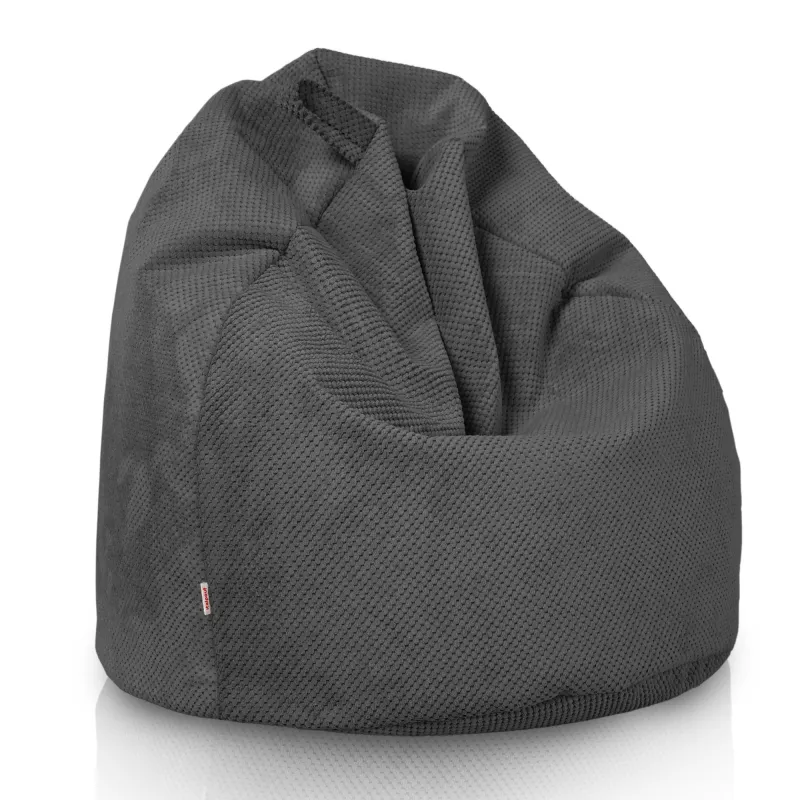 Giant Adult Bean Bag Chair XXL - Dot Textured Velvet – view 17