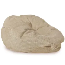 Beige Dot XL large bean bag