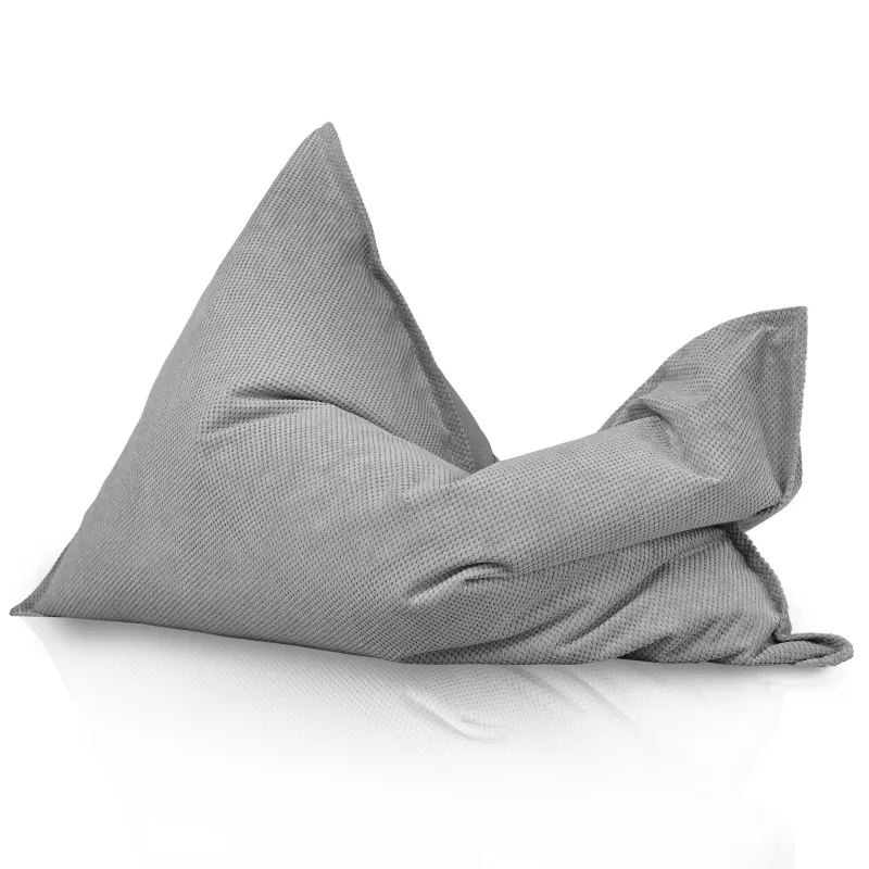 Light Gray Dot bean bag pillow children