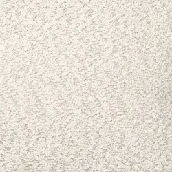 Ecru footstool in boucle fabric, stylish accent for modern interiors