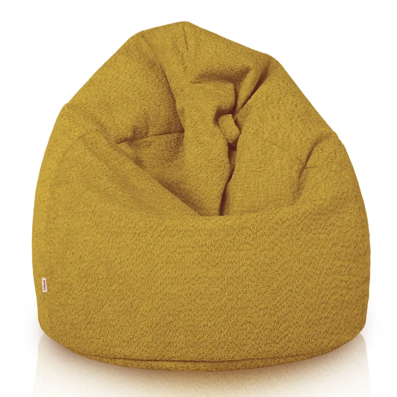 Giant Adult Bean Bag Chair XXL - Teddy Boucle – view 3