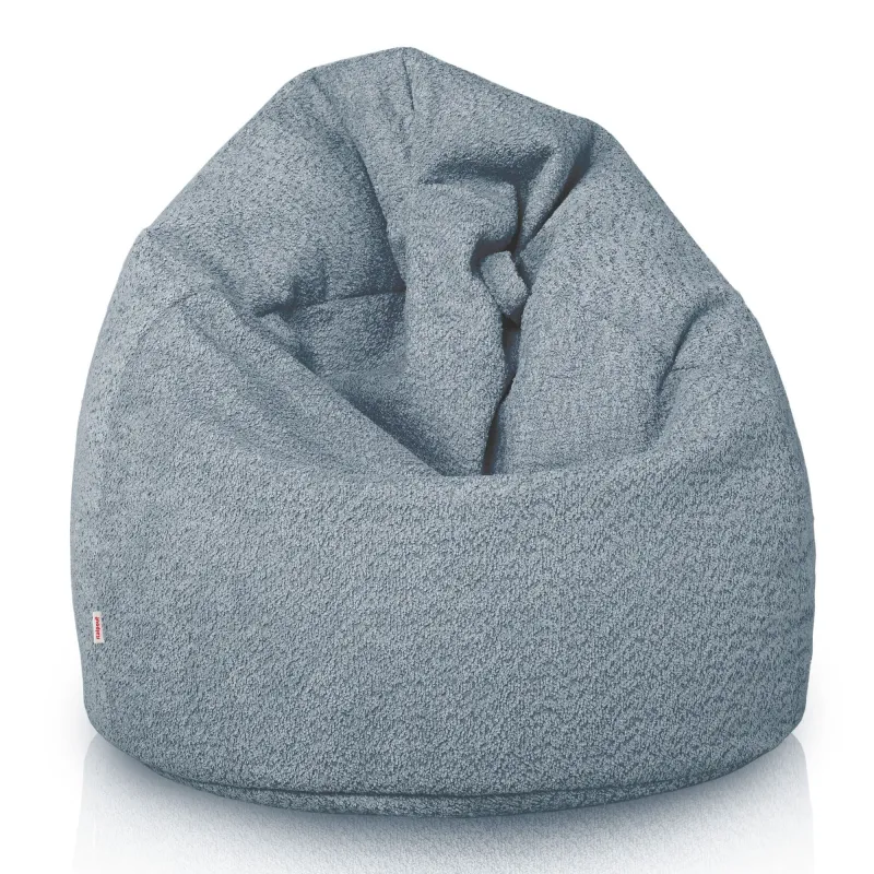Giant Adult Bean Bag Chair XXL - Teddy Boucle – view 3