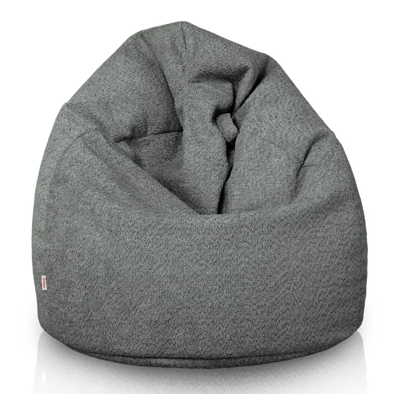 Giant Adult Bean Bag Chair XXL - Teddy Boucle – view 3