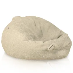 Giant Adult Bean Bag Chair XXL - Teddy Boucle – view 2