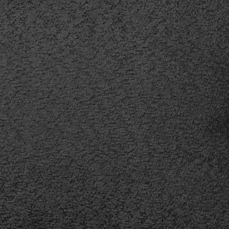 Round Cylinder Pouffe - Teddy Boucle – view 3