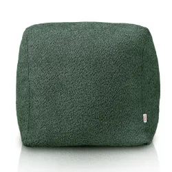 Square Cube Ottoman - Teddy Boucle – view 2
