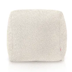 Square Cube Ottoman - Teddy Boucle – view 2