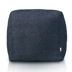 Square Cube Ottoman - Teddy Boucle – view 2