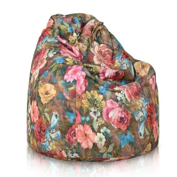 Bean Bag Chair - Premium Printed Fabric