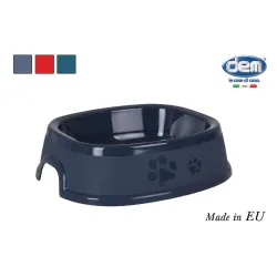Plastic dog bowl 19x17x5cm