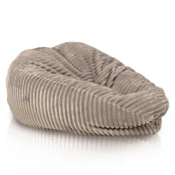 Beige beanbag xl stripe