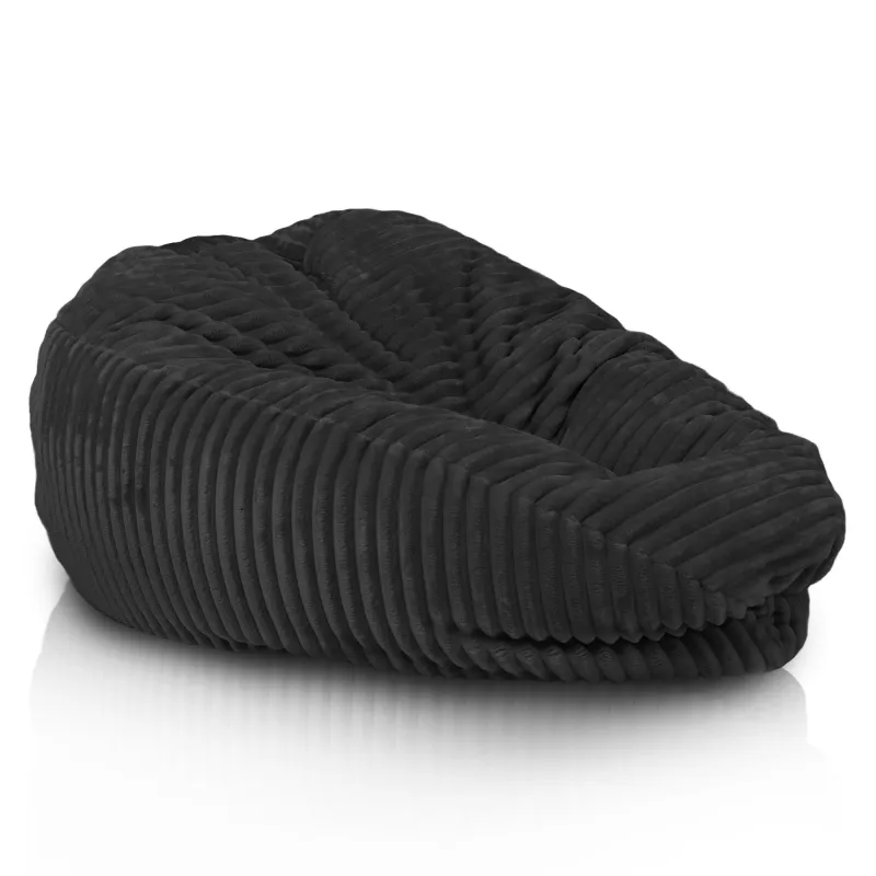 Giant Adult Bean Bag Chair XXL - Jumbo Cord Stripe – view 3