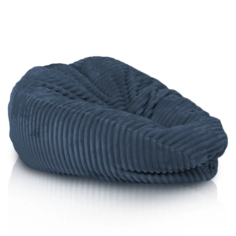 Giant Adult Bean Bag Chair XXL - Jumbo Cord Stripe – view 3