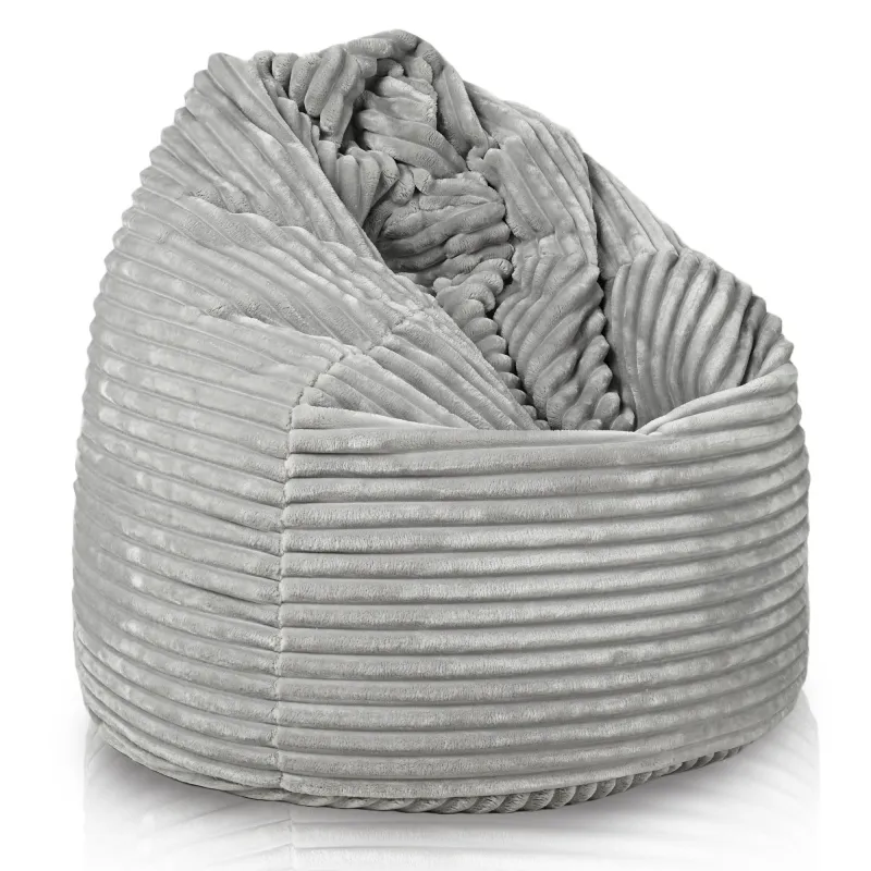 Giant Adult Bean Bag Chair XXL - Jumbo Cord Stripe
