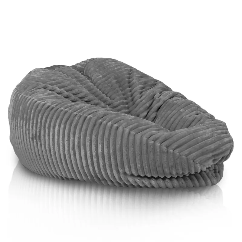 Giant Adult Bean Bag Chair XXL - Jumbo Cord Stripe – view 3