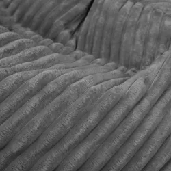 Giant Adult Bean Bag Chair XXL - Jumbo Cord Stripe – view 4
