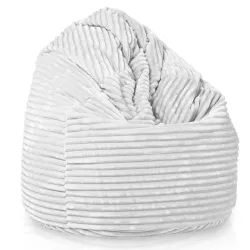 Adult Bean Bag Chair - Jumbo Corduroy Royal