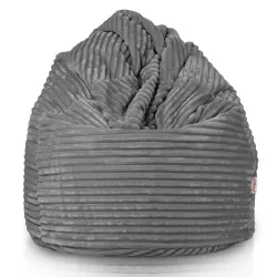 Giant Adult Bean Bag Chair XXL - Jumbo Cord Stripe – view 2