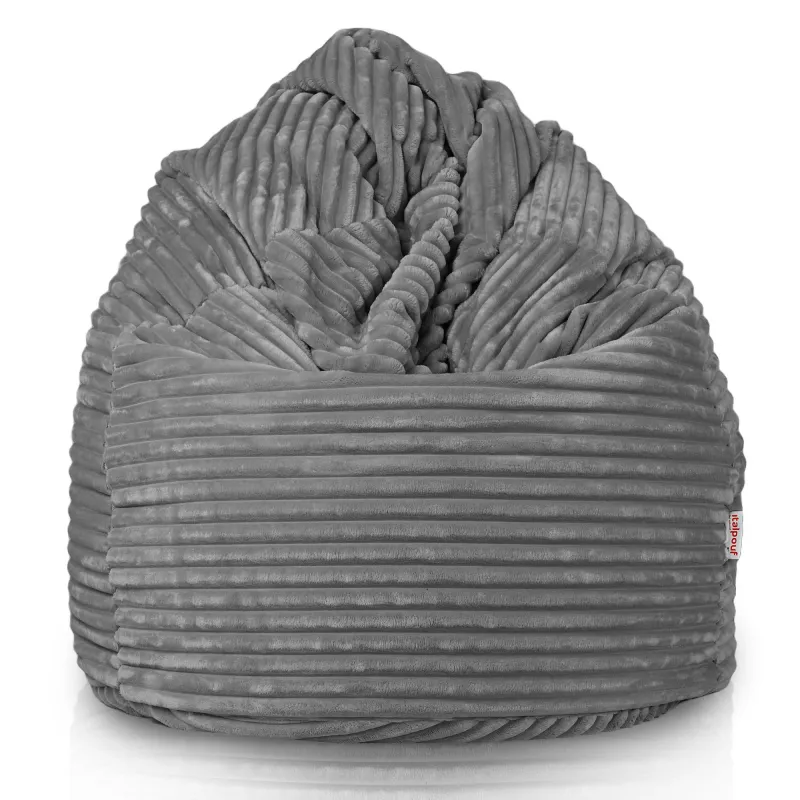 Giant Adult Bean Bag Chair XXL - Jumbo Cord Stripe – view 2