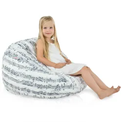 Kids Bean Bag Chair L - Premium Printed Fabric – view 34