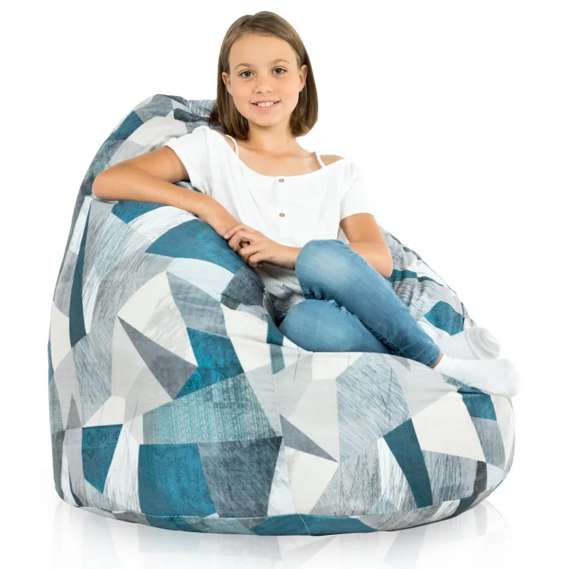 Large Bean Bag Chair XL - Premium Printed Fabric – view 61