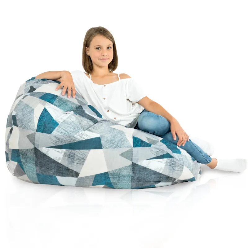 Large Bean Bag Chair XL - Premium Printed Fabric – view 86