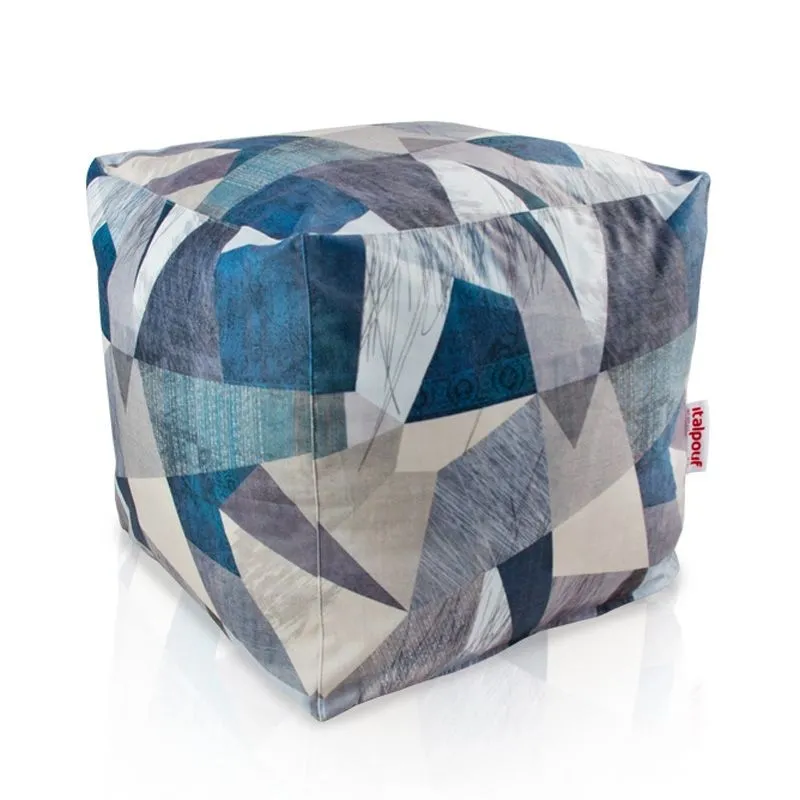 Square Cube Ottoman - Premium Printed Fabric – view 5