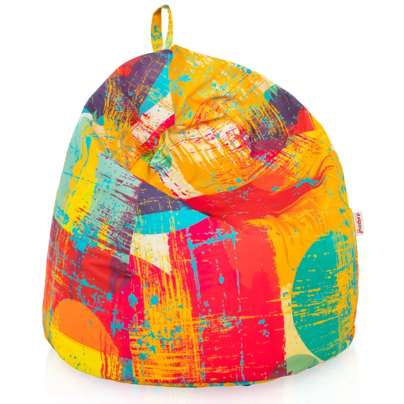Kids Bean Bag Chair L - Premium Printed Fabric – view 6