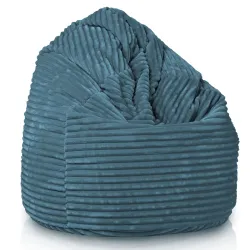 Adult Bean Bag Chair - Jumbo Corduroy Royal