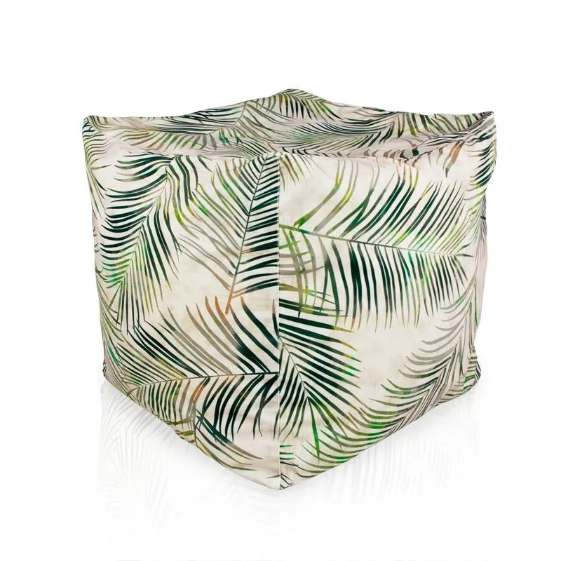Square Cube Ottoman - Premium Printed Fabric – view 8