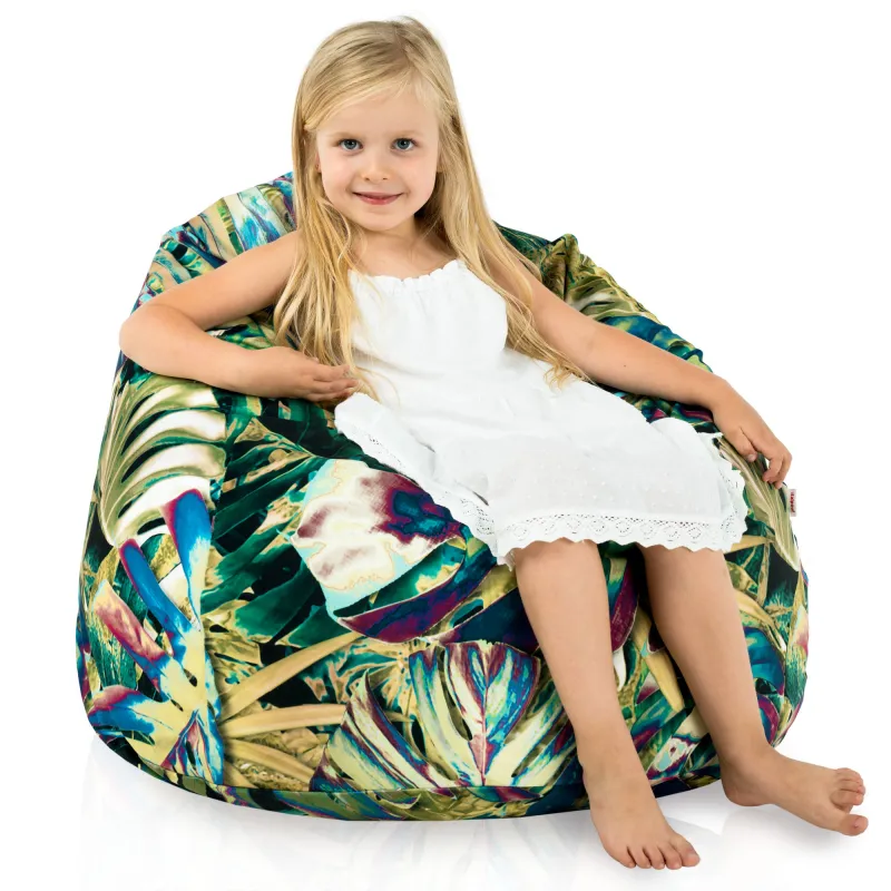 Kids Bean Bag Chair L - Premium Printed Fabric – view 94
