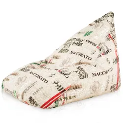 Bermuda XL Floor Seat Bean bag - Premium Printed Fabric
