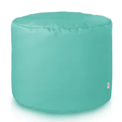 Round Cylinder Pouffe - Outdoor Pro Waterproof