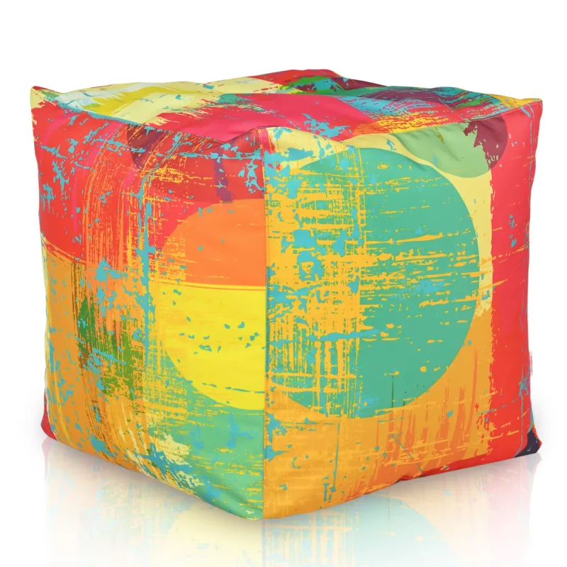 Square Cube Ottoman - Outdoor Pro Waterproof – view 63